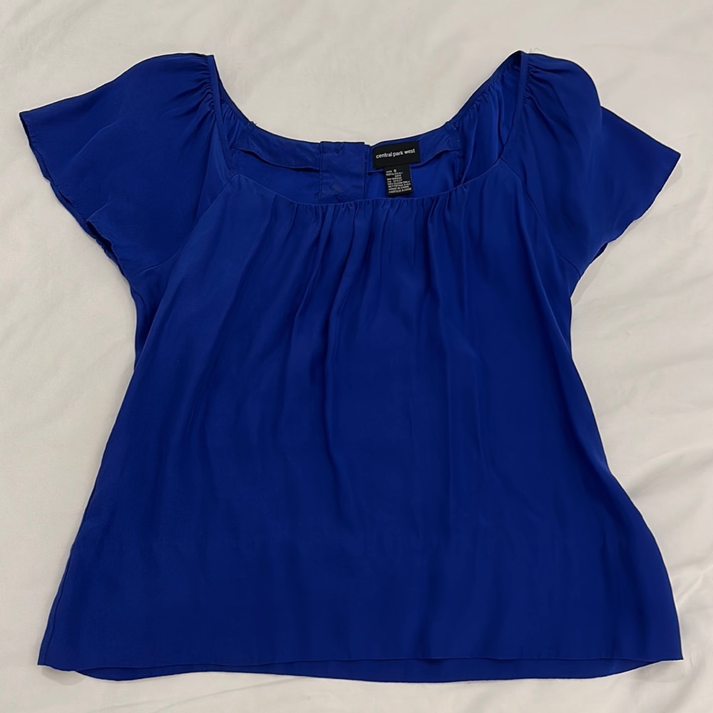 BRAND NEW CENTRAL PARK WEST SILK TOP